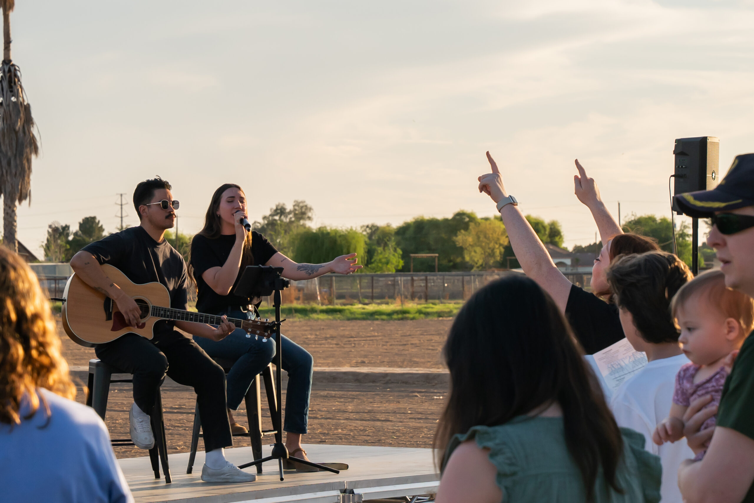 Communion on the property, Good Friday 2026